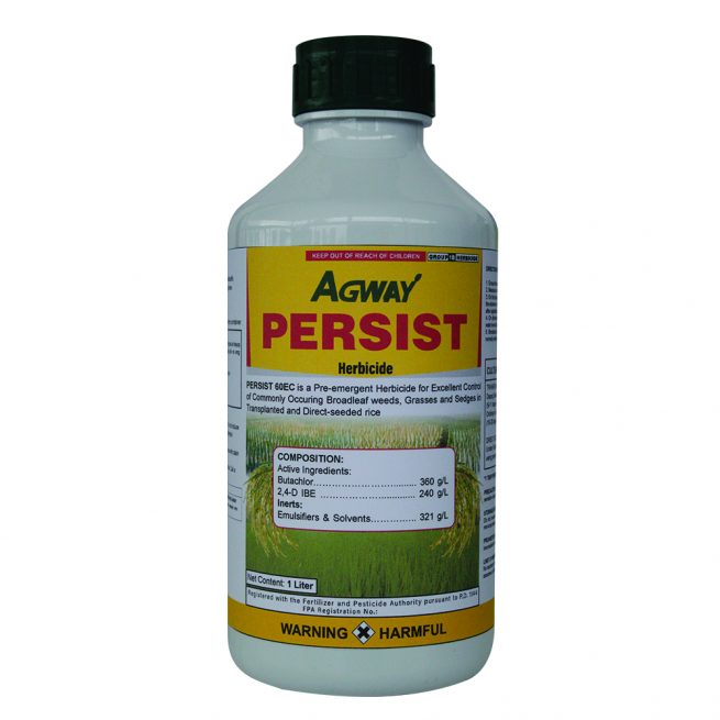 Persist 60EC Agway Chemicals Corporation